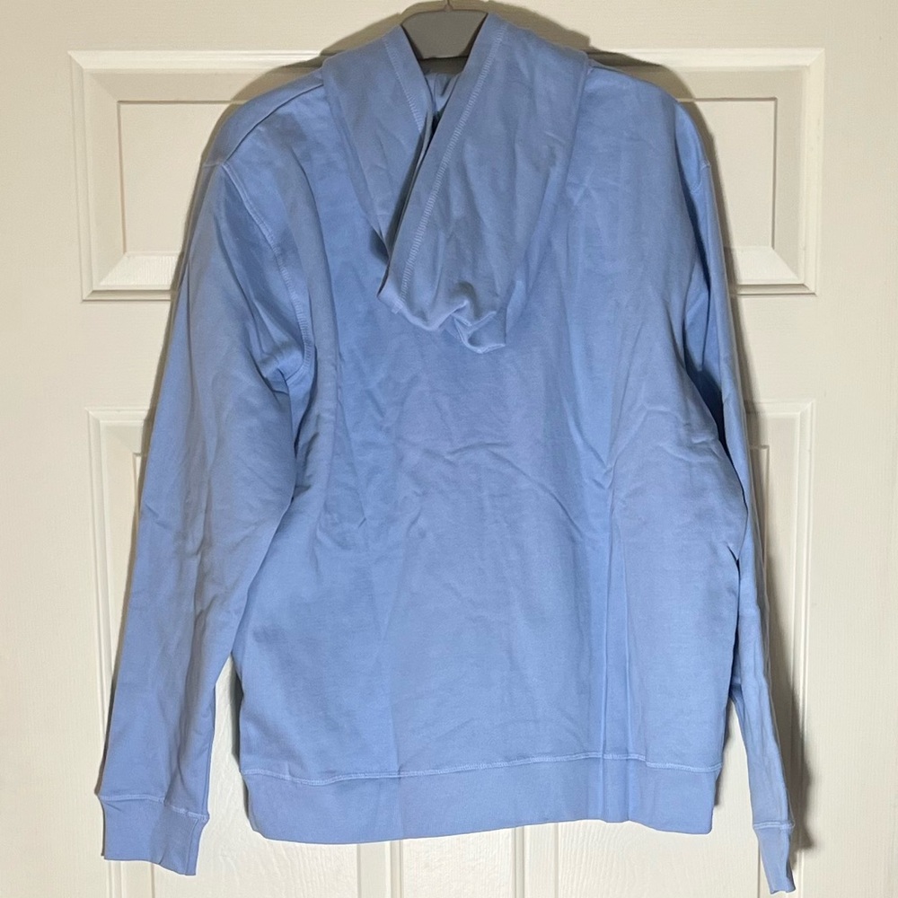 Pact Women's Light Blue Zip-Up Hoodie - Picture 2 of 9
